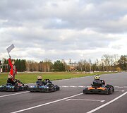 Lietuvos žurnalistų autoklubo varžybos Anyk&scaron;čių kartodrome