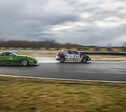 Tomas Sveikauskas, &bdquo;Toyota Supra&ldquo; ir Indrė Senkutė, &bdquo;Volkswagen Golf GTI&ldquo;