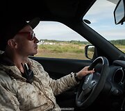 Giedrius Čenkus tikrina &bdquo;Nemuno žiedą&ldquo;