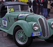 &bdquo;Mille Miglia&ldquo; lenktynių akimirka