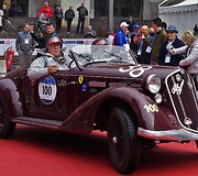 &bdquo;Mille Miglia&ldquo; lenktynių akimirka
