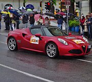 &bdquo;Mille Miglia&ldquo; lenktynių akimirka