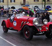 &bdquo;Mille Miglia&ldquo; lenktynių akimirka