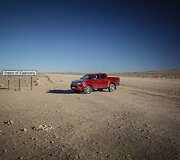 A&scaron;tuntos kartos &bdquo;Toyota Hilux&ldquo; bandymai Namibijoje