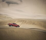 A&scaron;tuntos kartos &bdquo;Toyota Hilux&ldquo; bandymai Namibijoje