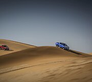 A&scaron;tuntos kartos &bdquo;Toyota Hilux&ldquo; bandymai Namibijoje