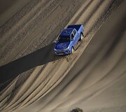 A&scaron;tuntos kartos &bdquo;Toyota Hilux&ldquo; bandymai Namibijoje