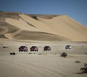 A&scaron;tuntos kartos &bdquo;Toyota Hilux&ldquo; bandymai Namibijoje
