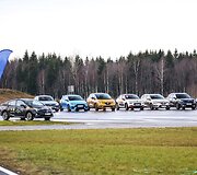 &bdquo;Metų automobilio 2017&ldquo; bandymai &Scaron;iauliuose
