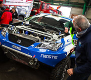 Vaidoto Žalos ir Sauliaus Jurgelėno automobilis Dakaro ralio maratonui