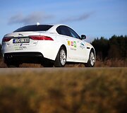 Lietuvos &bdquo;Metų automobilio 2017&ldquo; konkurso stovyklos Druskininkuose akimirka
