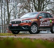Lietuvos &bdquo;Metų automobilio 2017&ldquo; konkurso stovyklos Druskininkuose akimirka