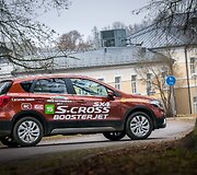 Lietuvos &bdquo;Metų automobilio 2017&ldquo; konkurso stovyklos Druskininkuose akimirka