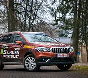 Lietuvos &bdquo;Metų automobilio 2017&ldquo; konkurso stovyklos Druskininkuose akimirka