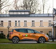 Lietuvos &bdquo;Metų automobilio 2017&ldquo; konkurso stovyklos Druskininkuose akimirka