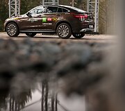 Lietuvos &bdquo;Metų automobilio 2017&ldquo; konkurso stovyklos Druskininkuose akimirka