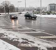Atnaujinta Vilniaus žiedinė sankryža