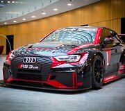 &bdquo;Audi RS3 LMS&ldquo; eksponuojamas verslo centre K29