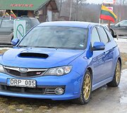 Pasivažinėjimas &bdquo;Subaru&ldquo; automobiliais vasario 16-ąją