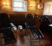 &bdquo;Lietuvos motociklistų klubo&ldquo; nariai tapo kraujo donorais