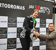 Plytinės kartodromo penkiasde&scaron;imtmečio proga surengtos kartų varžybos