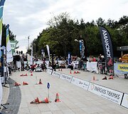Vaikų elektromobilių lenktynės
