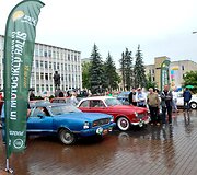 Istorinių automobilių ralis Jonavoje