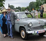 Istorinių automobilių ralis Jonavoje