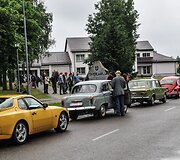 Istorinių automobilių ralis Jonavoje