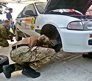 &bdquo;Karys-lenktynininkas&ldquo; projekto nugalėtojai &bdquo;DHL Rally Elektrėnai&ldquo; varžybose