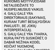 Grigi&scaron;kių &Scaron;viesos gimnazijos direktorės bendravimas su mokytojais