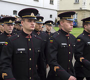 Karo akademijos kariūnai prisiekė tarnauti Lietuvos valstybei