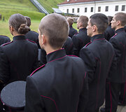 Karo akademijos kariūnai prisiekė tarnauti Lietuvos valstybei