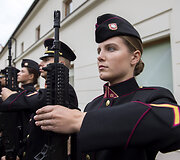 Karo akademijos kariūnai prisiekė tarnauti Lietuvos valstybei