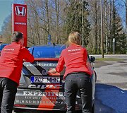 &Scaron;e&scaron;toji &bdquo;Honda Civic&ldquo; ekspedicijos&ldquo; diena 
