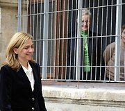 Princesė Cristina atvyko į teismą