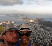 Anatolijaus Chudobos ir Agnės Paliokaitės atostogos Brazilijoje