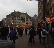 Vilijos Matačiūnaitės vie&scaron;nagės Amsterdame akimirka