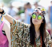 Festivalio &bdquo;Coachella&ldquo; akimirka