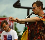 Beissoul ir Einiaus vie&scaron;nagės Gruzijoje akimirka