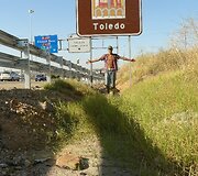 Martyno Kavaliausko kelionės po Europą akimirka