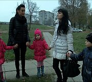 Katažina Zvonkuvienė &bdquo;Maisto banko&ldquo; akcijoje