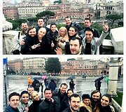 Kristinos Tarasevičiūtės vie&scaron;nagės Italijoje akimirka