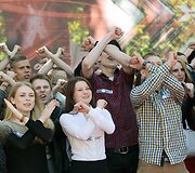 &bdquo;X Faktoriaus&ldquo; perklausos akimirka