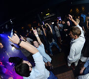 Vakarėlio klube &bdquo;Mojo Lounge&ldquo; Palangoje akimirka
