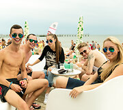 Atostogų nuotaika &bdquo;Mojo Lounge&ldquo; pliaže Palangoje 