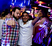 Vakarėlio klube &bdquo;Mojo Lounge Vilnius&ldquo; akimirka