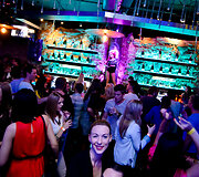 Vakarėlio klube &bdquo;Mojo Lounge Vilnius&ldquo; akimirka