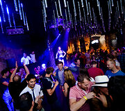 Vakarėlio klube &bdquo;Mojo Lounge Vilnius&ldquo; akimirka