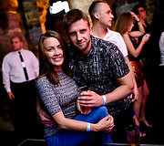 Vakarėlio klube &bdquo;Mojo Lounge Vilnius&ldquo; akimirka